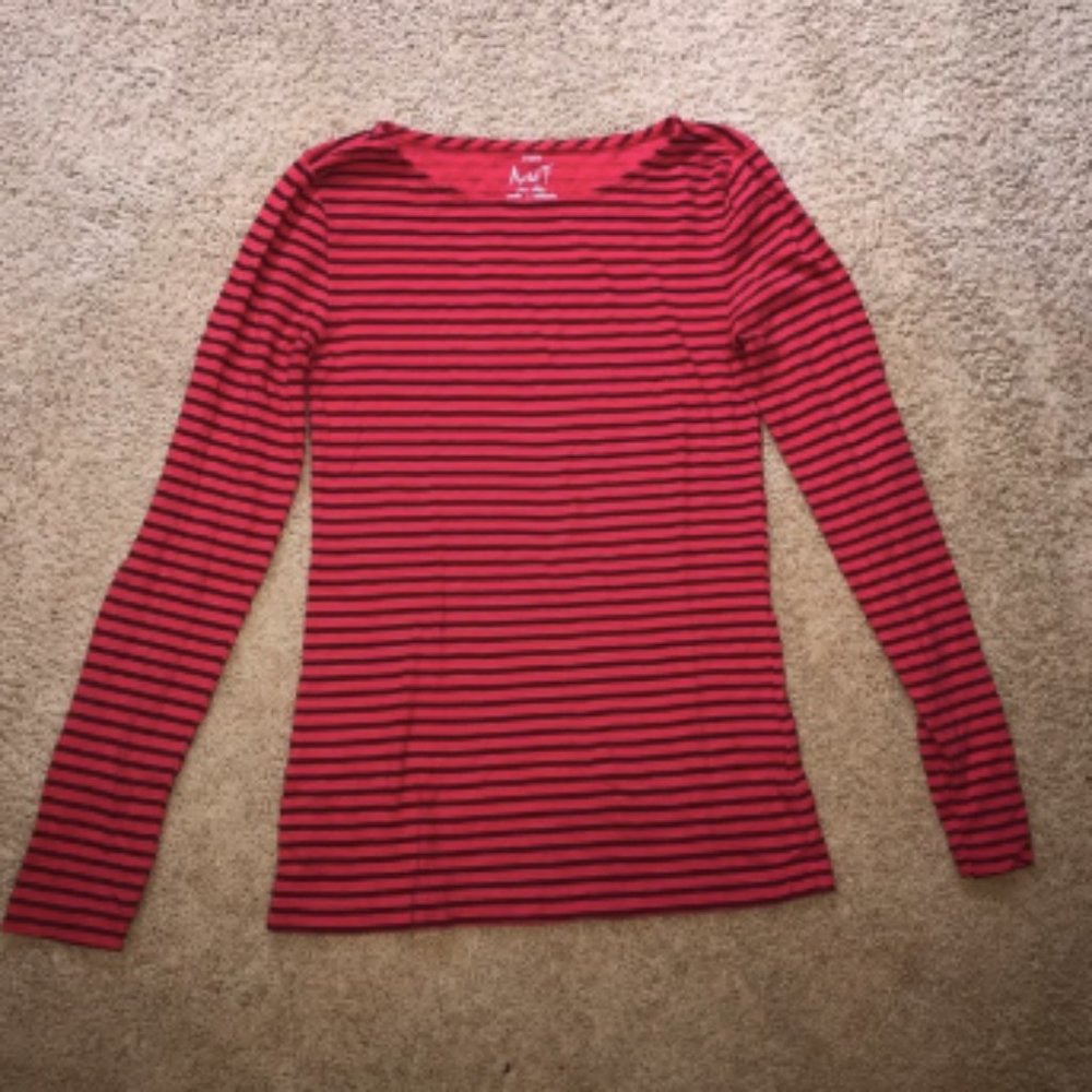 Long-Sleeve J.Crew Artist Tee